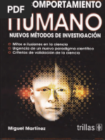 Comportamiento Humano Nuevos Metodos de Investigacion 2015 PDF