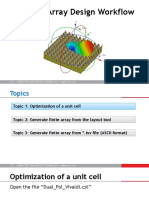 CST Antenna Array Workflow