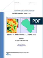 M 01. Introduccion A La Hidrologia