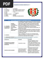 Unidad Aprendizaje 6to Grado