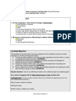 Volleyball Differentiation