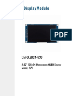 DM OLED24 630 Datasheet