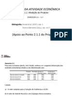 Exercícios - Ponto 2.1. 1