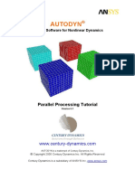 Autodyn: Explicit Software For Nonlinear Dynamics