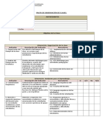 Pauta de Observación y Retroalimentación de Clases