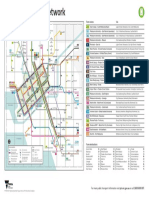 PTV Tram Network Map 2017