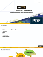 SCDM-Intro 17.0 Module04 FEA Modeling