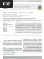 Article in Press: Isolation and Identification of An Antibacterial Compound From Diplotaxis Harra (Forssk.) Boiss