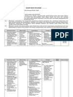 Contoh Format Silabus