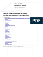 Failures - Overview of Types and Causes of Cracks