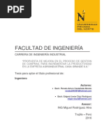 Propuesta de Mejora en El Proceso de Gestion de Compras, para Incrementar La Productividad en La Empresa Agroindustrial Casa Grande S.A