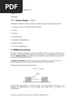 Trabajo y Energía