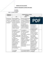 Rubrica de Evaluación Versión 3