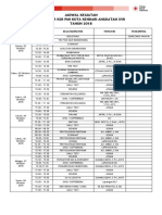 Jadwal Kegiatan Diklatsar Kota 2017 Peserta