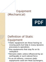 Static Equipment (Mechanical)