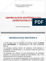 Abordagem Sistêmica e Contingencial Da Administracao Tga