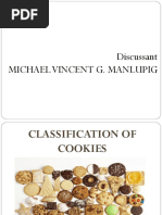 Classification of Cookies