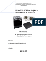 Análisis Comparativo Entre Las Cocinas de Gas