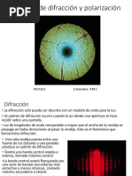 Patrones de Difracción y Polarización: Fsca151 2 Semestre. P.M.C