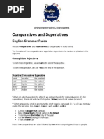 Comparatives and Superlatives