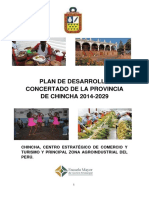 Plan de Desarrollo Concertado de Chincha