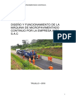 Informe Tec. Máquina de Micropavimentado Continuo