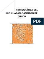 Cuenca Hidrográfica de Santiago de Chuco Informr