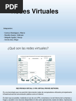 DIapositiva de Redes Virtuales