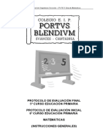 Evaluacion Inicial Matemáticas 5º 6º Completo