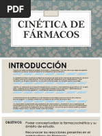 Cinética de Fármacos Sem 6