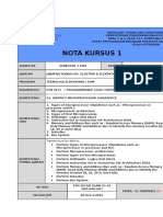 Nota Kursus K01