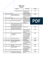 Rundown Acara Malam Puncak