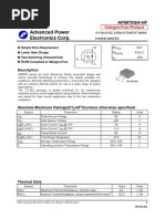 Advanced Power Electronics Corp.: AP9870GH-HF