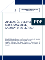 Aplicación Del Modelo Seis Sigma en El Laboratorio Clínico