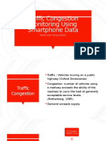 Traffic Congestion Monitoring Using Smartphone Data: Wong Guan Xiang (Daniel)