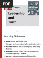 Leadership and Trust