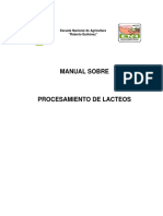 Manual Sobre Procesamientos de LÁCTEOS