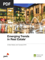 PWC Emerging Trends in Real Estate 2019