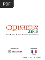 Programa Quimera 2018