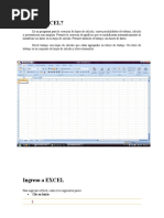 Folleto de Excel