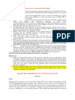 Facts:: Santa Ana vs. Commercial Union (1930)