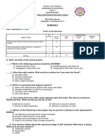 3rd Summative Test SCIENCE 5