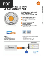 Ifm The Interface To SAP CP Connectivity Port