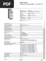 Liquid Level Control Relay RM4-L - 220..240 V AC