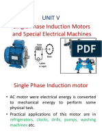 Single Phase Induction Motor and Special Electrical Machines