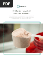 Candidlab - Protein Powder Industry Report