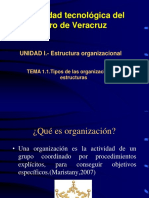 1.1 Estructura Organizacional