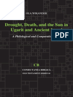 WIKANDER Ola 2014 Drought Death and The Sun in Ugarit and Ancient Israel A Philological and Comparative Study CB 61