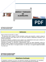 Metrados Construcciones I - Tema Iii