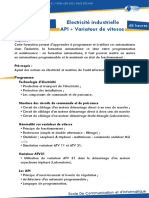 Formation: Electricité Industrielle API Variateur de Vitesse